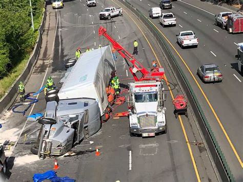 truck accidents today near bridge